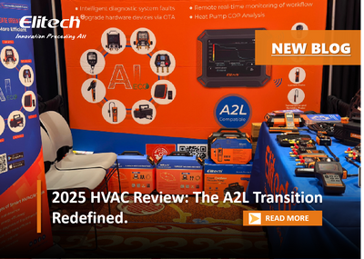 2025 Year in Review: Navigating the A2L Transition with Elitech Precision Tools