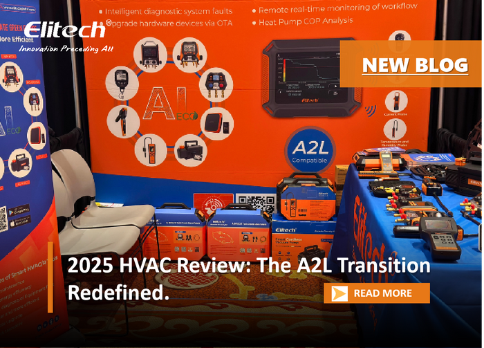 2025 Year in Review: Navigating the A2L Transition with Elitech Precision Tools