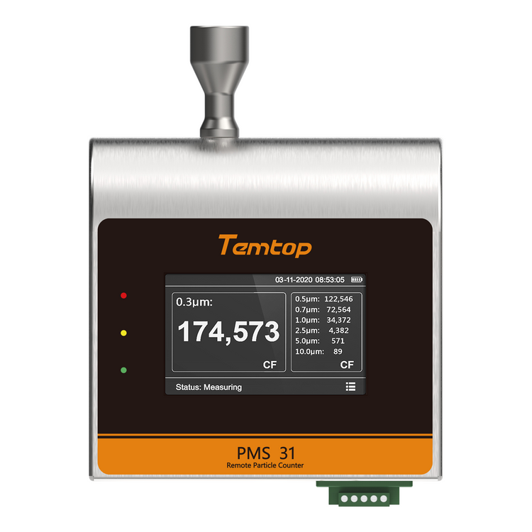 Temtop PMS 11 High Precision Remote Particle Counter - Temtop