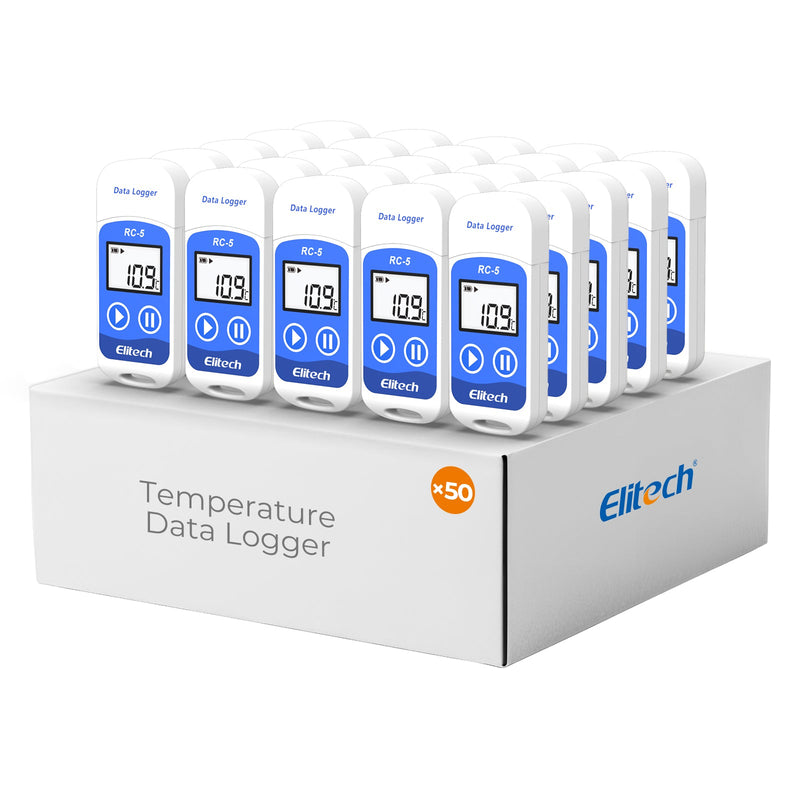 Elitech RC-5 USB Temperature Data Logger with 32000 Recording Points - Elitech Technology, Inc.