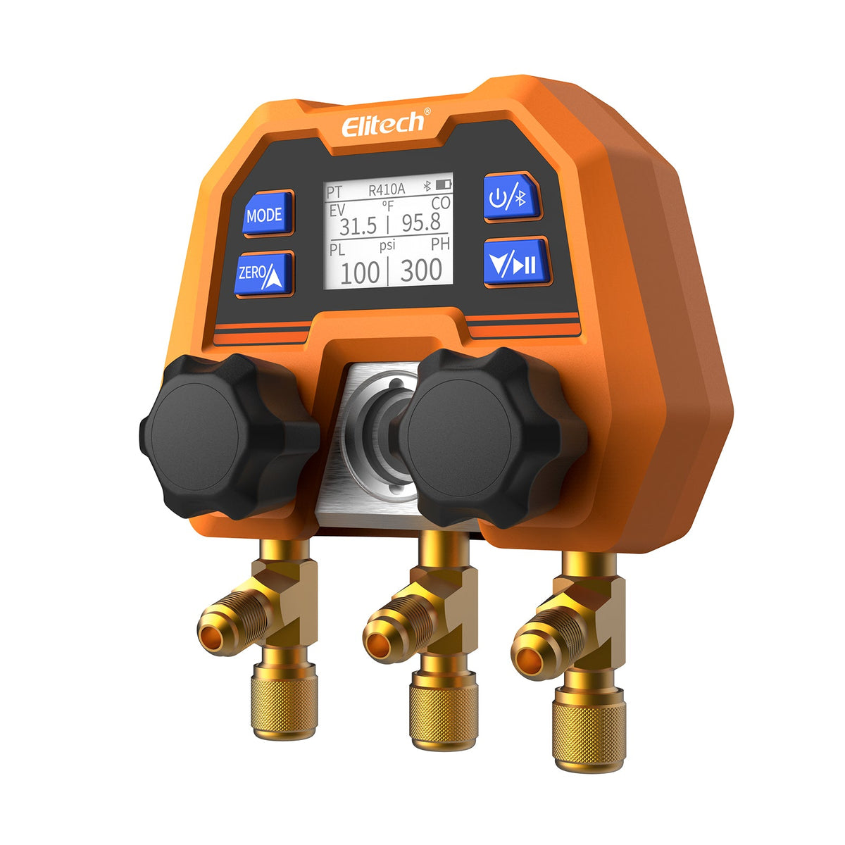 Elitech Digital Manifold Gauge App Control AC Gauges, DMG-4B，50% off for 3000 early birds - Elitech Technology, Inc.