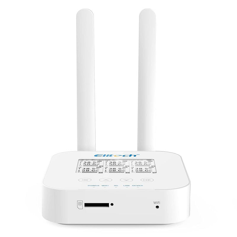 Elitech RCW-3000 & RCW-3200 WiFi 4G Wireless Temperature Humidity Data Logger and Transceiver Monitor System with Cloud and Mobile App - Elitech Technology, Inc.
